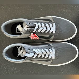New! Vans Old Skool Skate Shoe - Pewter Gray